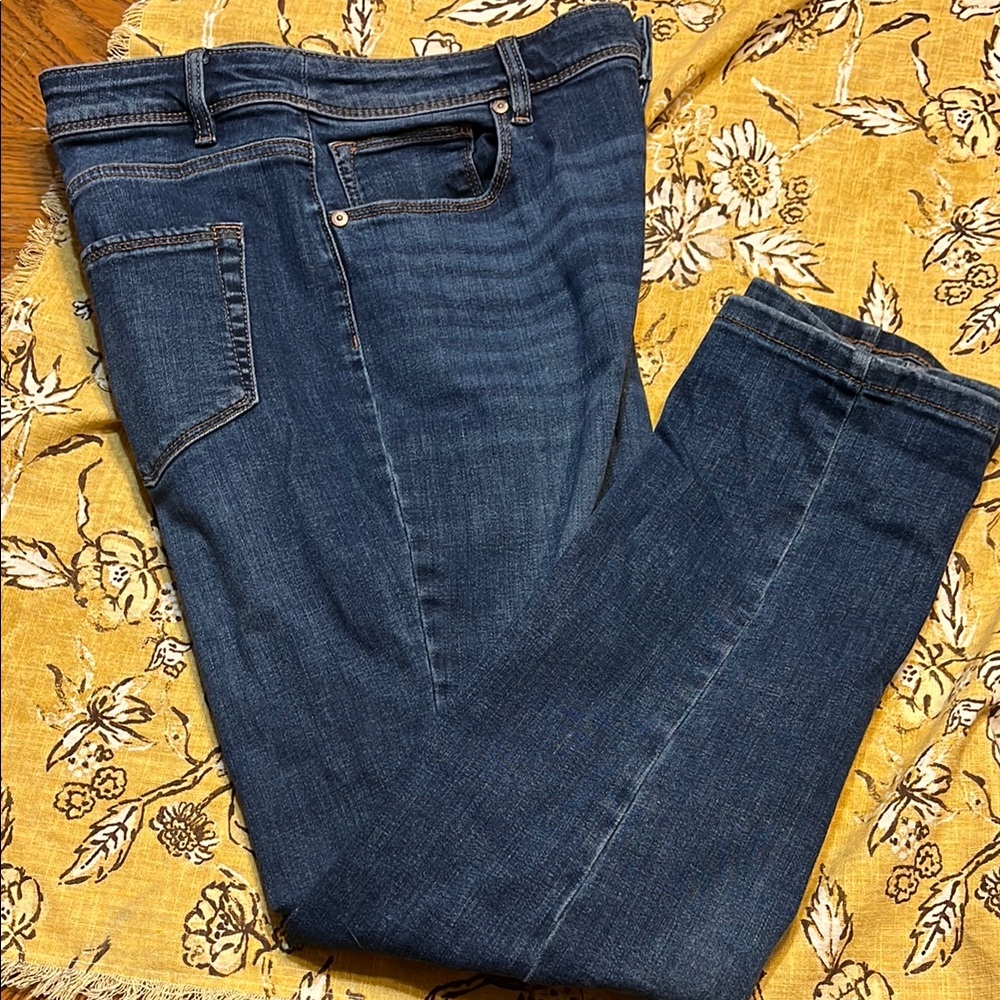 J.Jill dark wash denim jeans